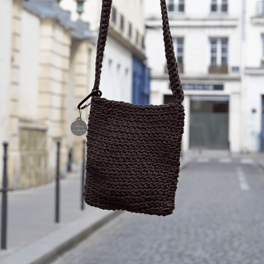 sacoche marron