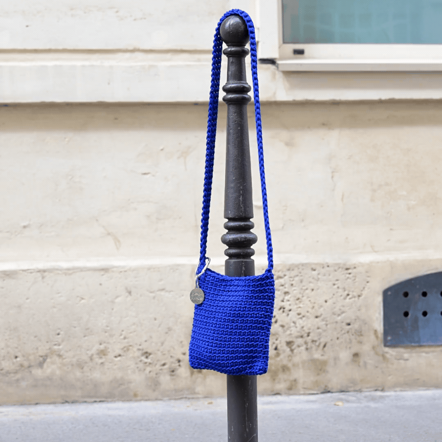 sacoche bleu